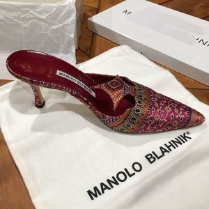 Manolo Blahnik Mules Heels